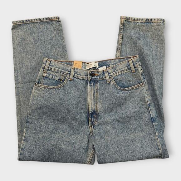 Levi Strauss Signature Jeans Men's Sz 34x31 Tapered Leg Relaxed Fit Med-Wash - Picture 3 of 9